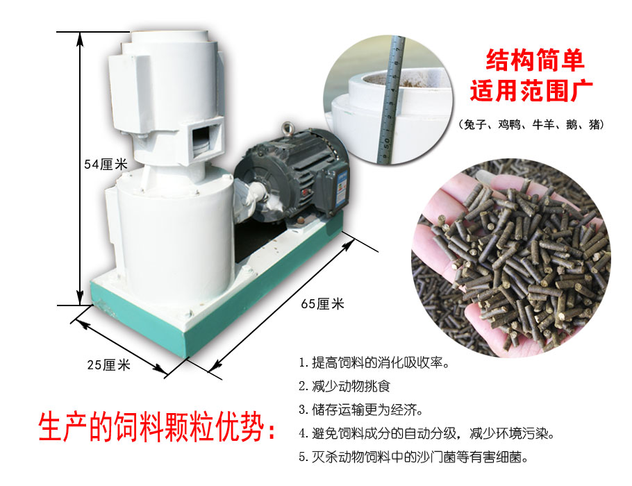 飼料顆粒機(jī)優(yōu)勢(shì) 飼料顆粒機(jī)優(yōu)勢(shì)