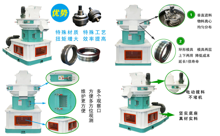 牧草顆粒機(jī)結(jié)構(gòu)及優(yōu)勢 牧草顆粒機(jī)結(jié)構(gòu)及優(yōu)勢